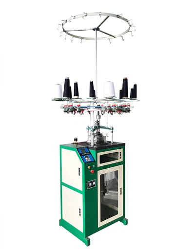 Máquina que hace punto del vendaje tubular médico